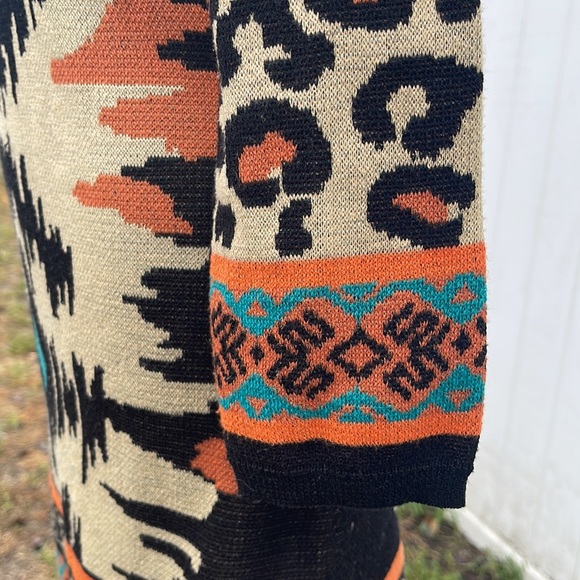 GUC Flying Tomato Knit Mini Aztec Dress Size M - Picture 6 of 16